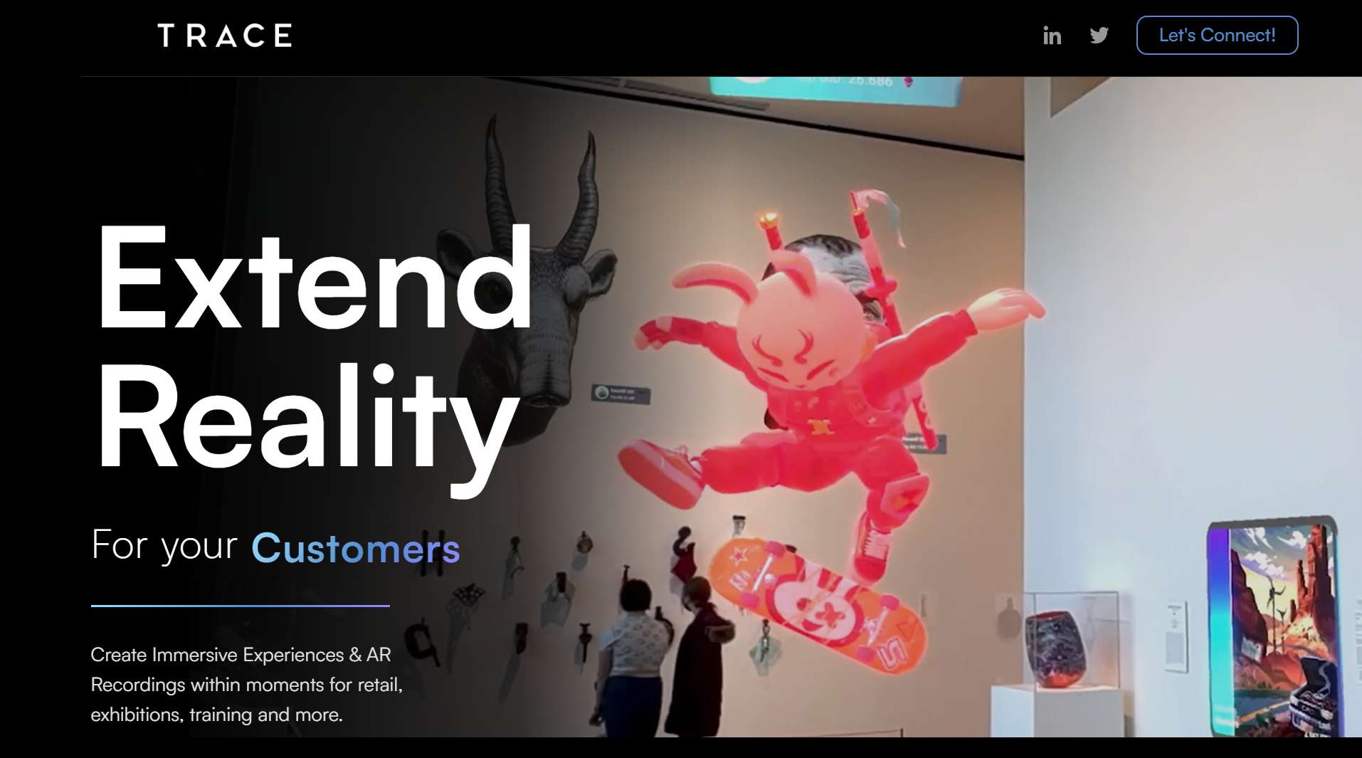 AR/VR解决方案公司Trace完成200万美元融资