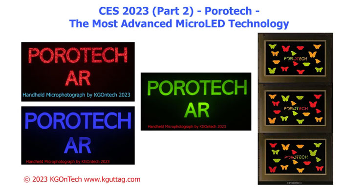 显示专家Guttag CES分享：Porotech的先进Micro LED技术