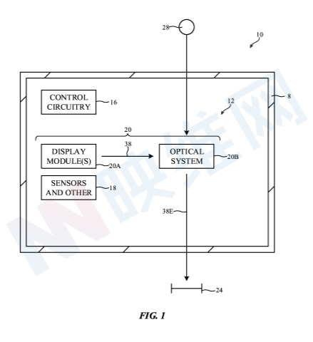 苹果专利提出包含认证和隐私功能的AR/VR近眼显示设备
