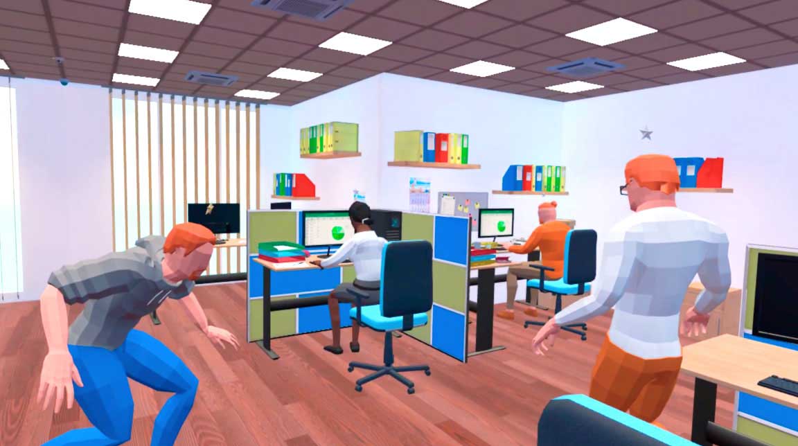在VR中体验开公司赚钱，《办公室派对》登陆NOLO Store